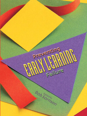 cover image of Preventing Early Learning Failure